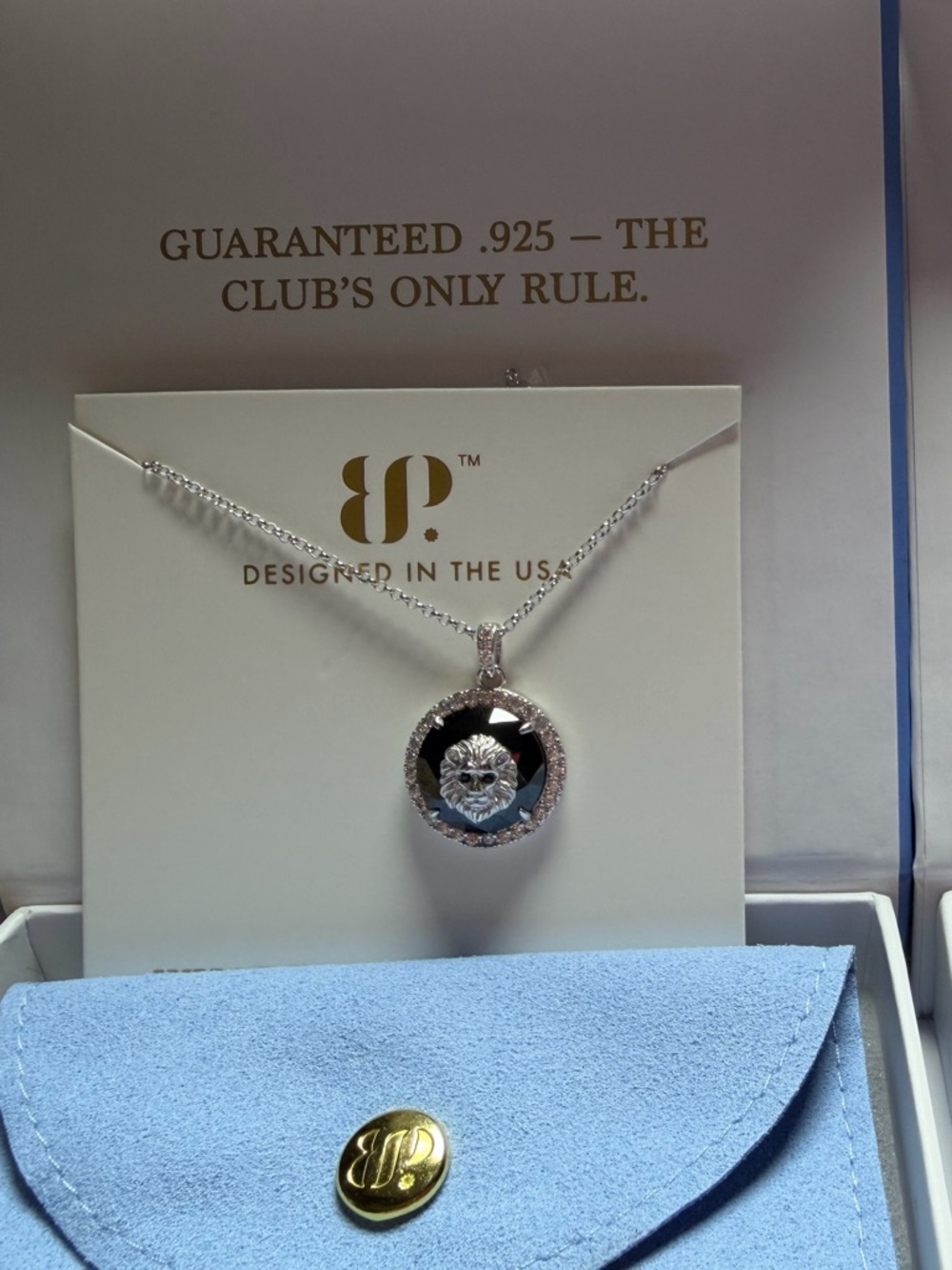 Sterling Club 2026  Pendant Necklace - Bomb Party